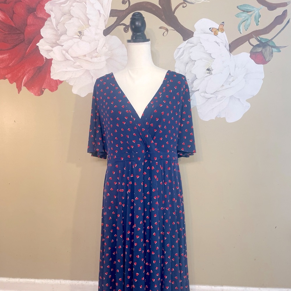 Brand: Torrid First And Fit | Heart Dress | Size: 1 | Polyester Fabric
